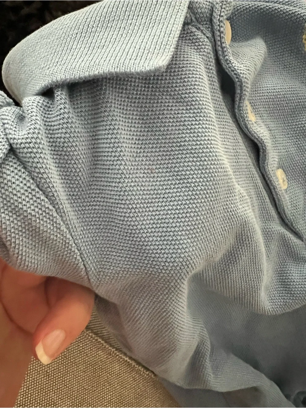 Ralph Lauren Blue Polo logo tennis Dress 18 months